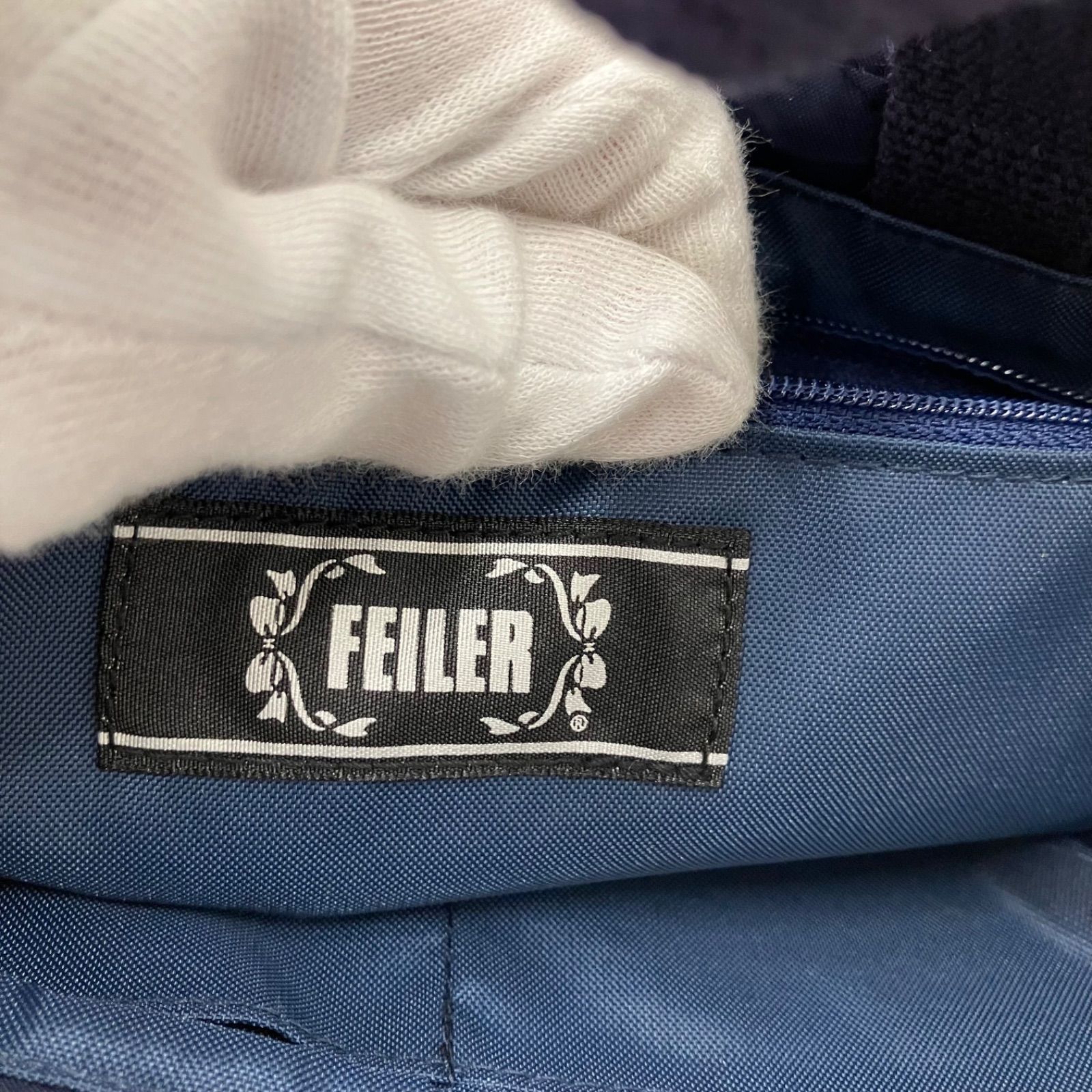 7450 タグ付き 美品 FEILER フェイラー 学校フェイラー バッグインミニ 