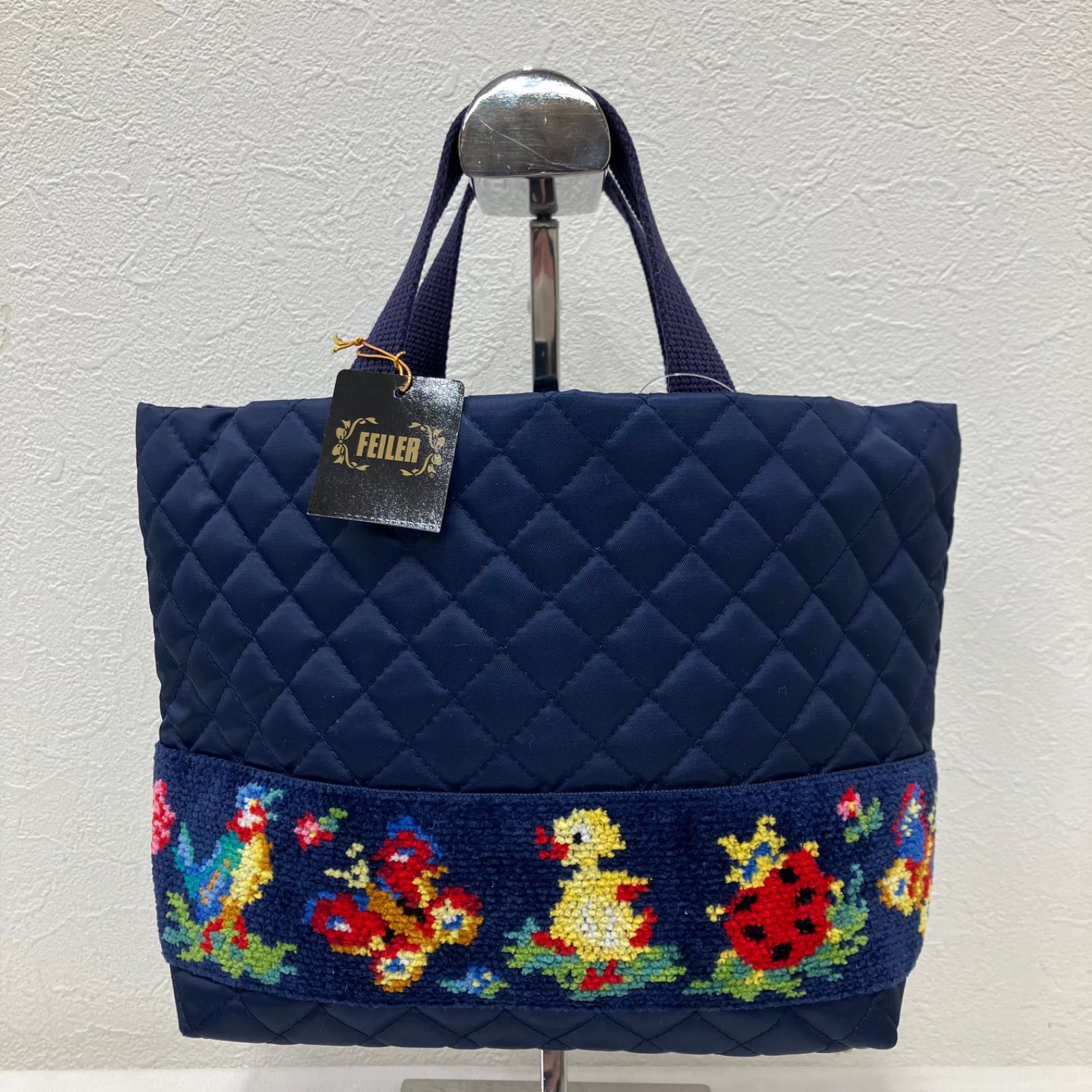 7450 タグ付き 美品 FEILER フェイラー 学校フェイラー バッグインミニ