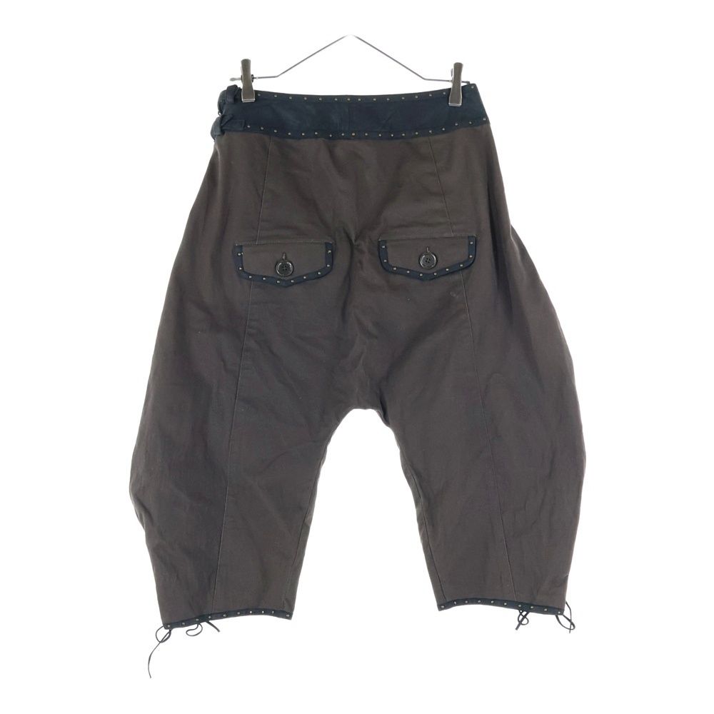 SHARE SPIRIT (シェアスピリット) スタッズ レザー切替 アシンメトリー