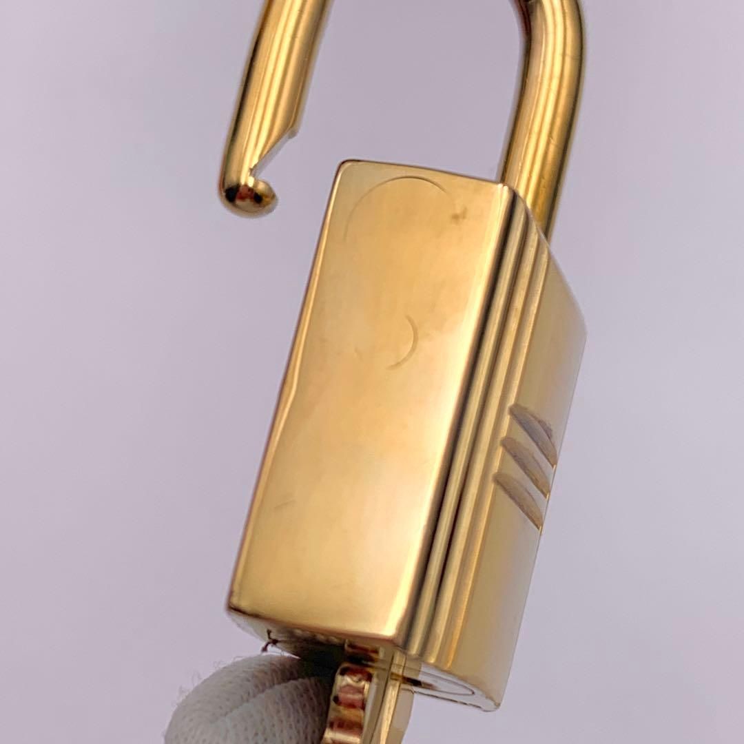 エルメス カデナ 24Kメッキ No.110 110番 鍵付き カデナキー