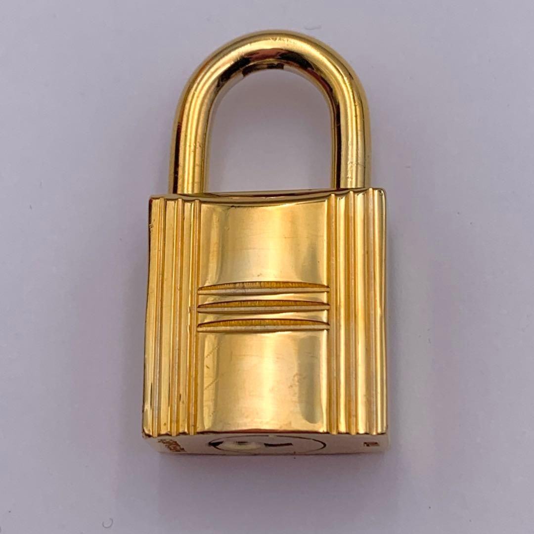 エルメス カデナ 24Kメッキ No.110 110番 鍵付き カデナキー