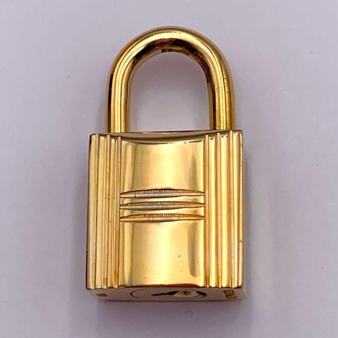 エルメス カデナ 24Kメッキ No.110 110番 鍵付き カデナキー