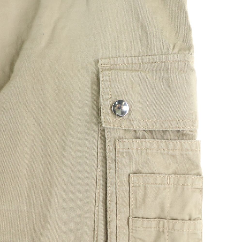 CELINE (セリーヌ) 24SS Cotton Linen Cargo Pants コットンリネン