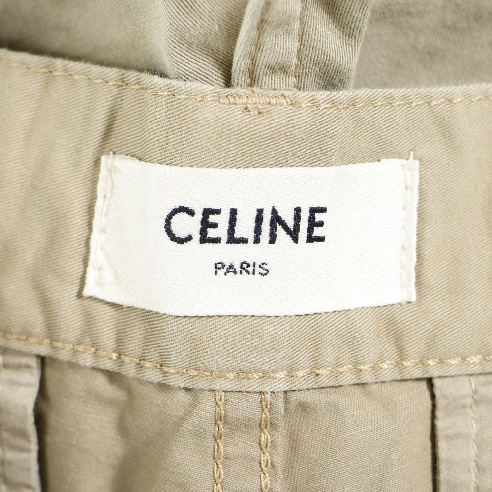 CELINE (セリーヌ) 24SS Cotton Linen Cargo Pants コットンリネン