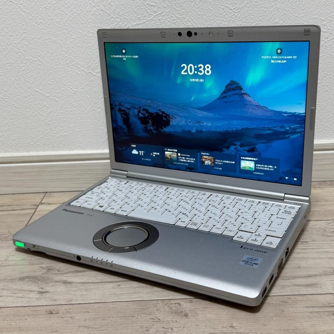 バッテリー良好Let's note i5 10世代 8G 256GB Win11 Office付き 即納