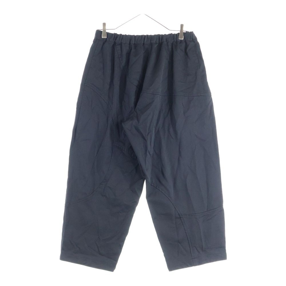 BLACK COMME des GARCONS ブラックコムデギャルソン 16 AW AD 2016 ポリエステル裁断デザイン ドローストリング パンツ ブラック 1 R-P 014