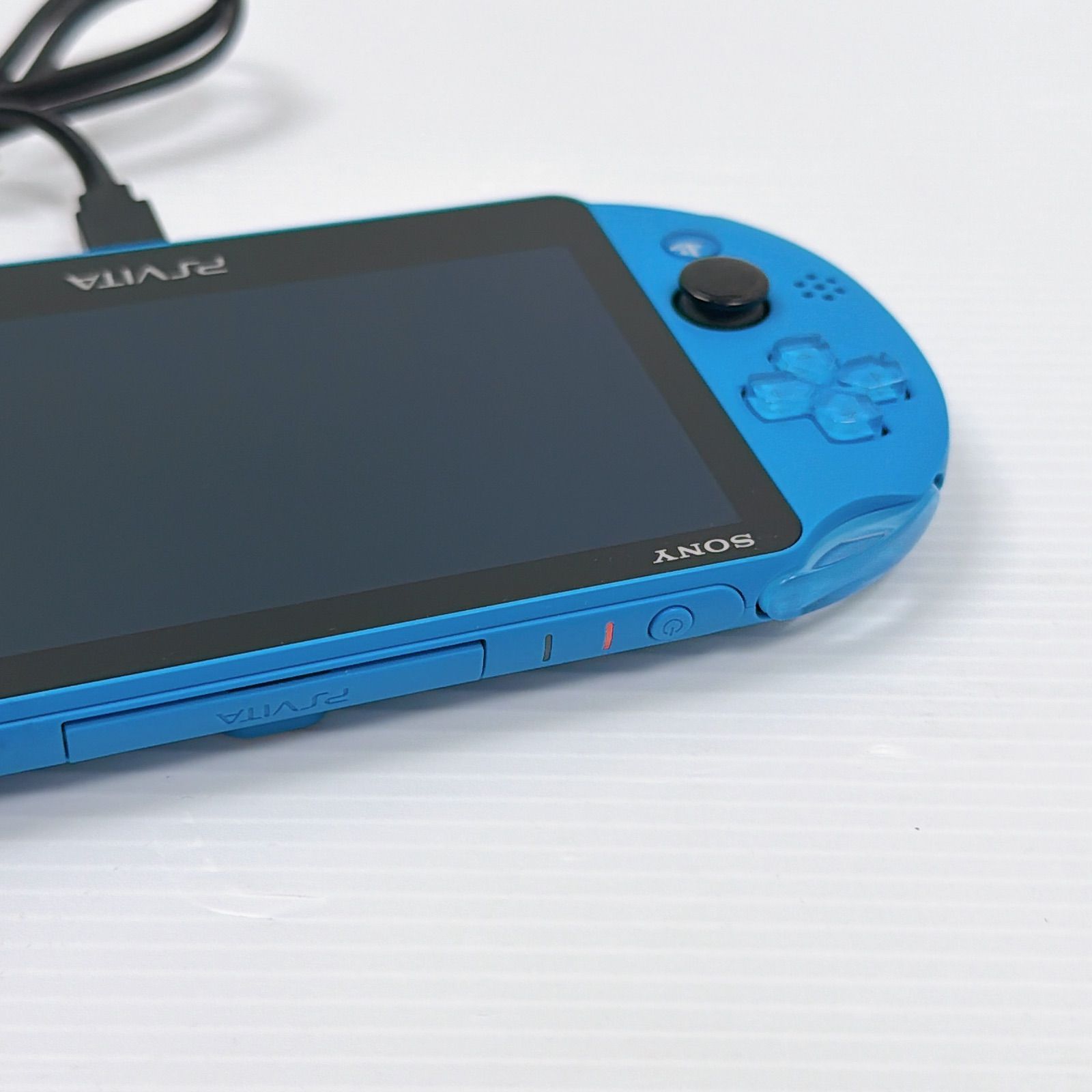  PSVITA PCH 2000 アクアブルー PlayStation Vita FW 3 65 遊べるセット ソニー プレイステーション 本体 PS Vita(ヴィータ)