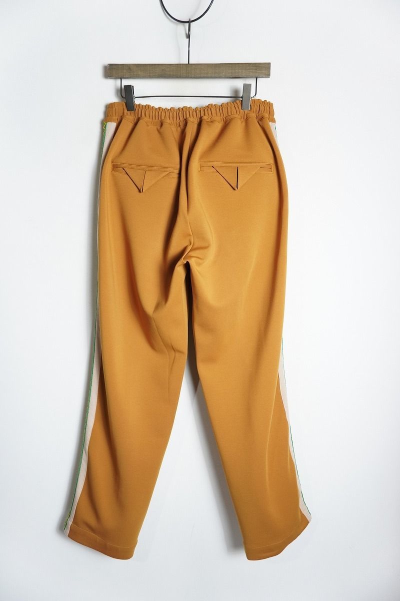 22 AW Sasquatch fabrix サスクワッチ ファブリックス LACE TAPE TRACK PANTS トラック パンツ ジャージ AW-PA 9-020 S 黄1203 P♪