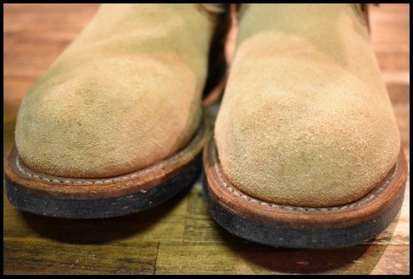  7 5 D 13年 レッドウィング 8268 スエード エンジニア ホーソーンアビレーン ラフアウト スチールトゥ ブーツ redwing FK 404 エンジニアブーツ ブーツ 革靴