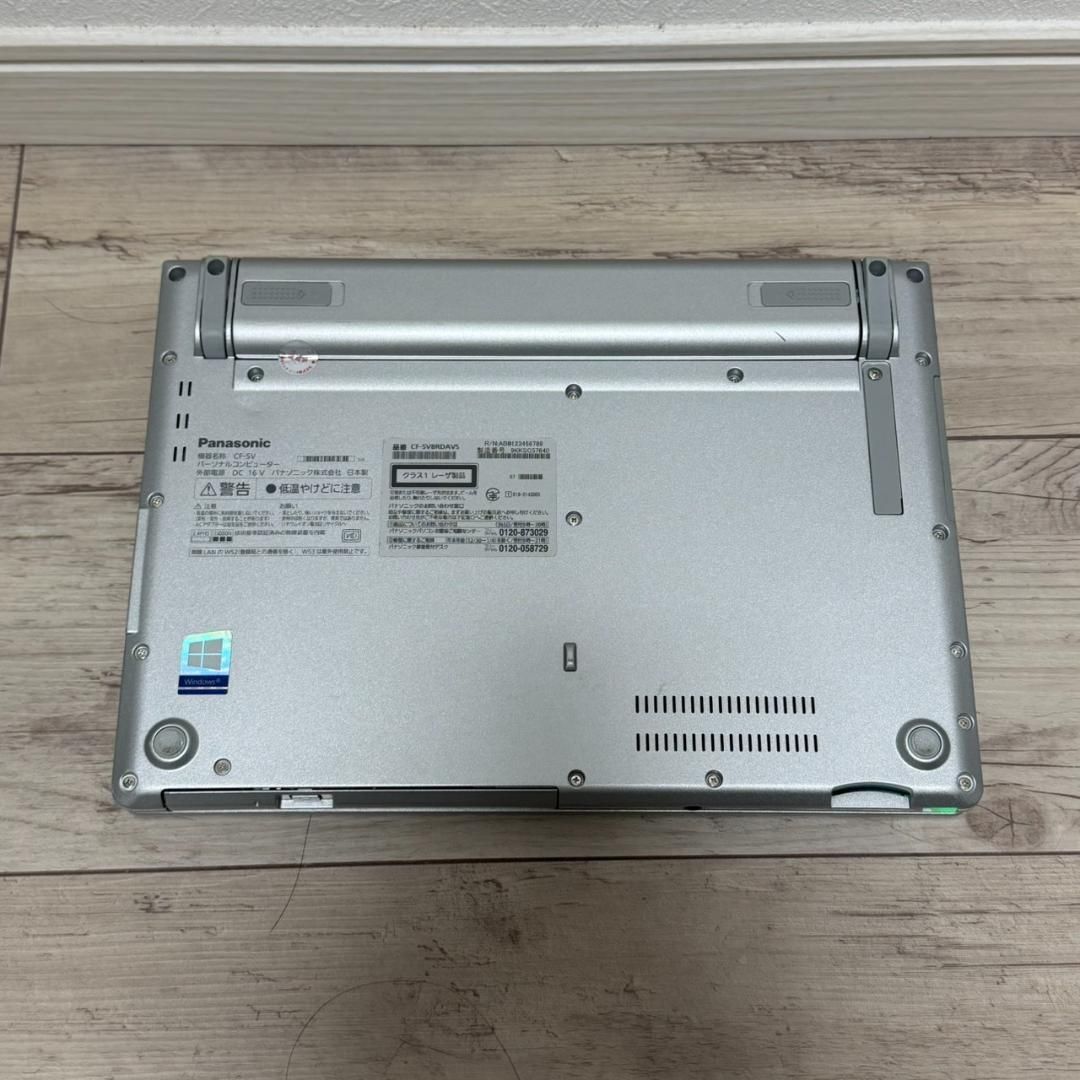 バッテリー良好❗国産レッツノート i5 8GB SSD256GB/12.1インチ DVDマルチ バッテリー良好 レッツノート i5 メモリ8GB SSD256GB Office