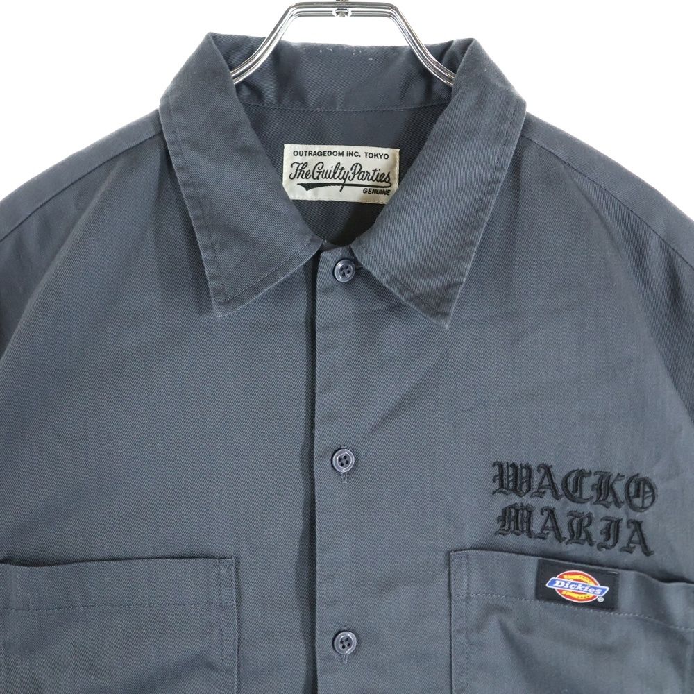 WACKO MARIA (ワコマリア) 24SS ×Dickies WORK SHIRT ディッキーズ