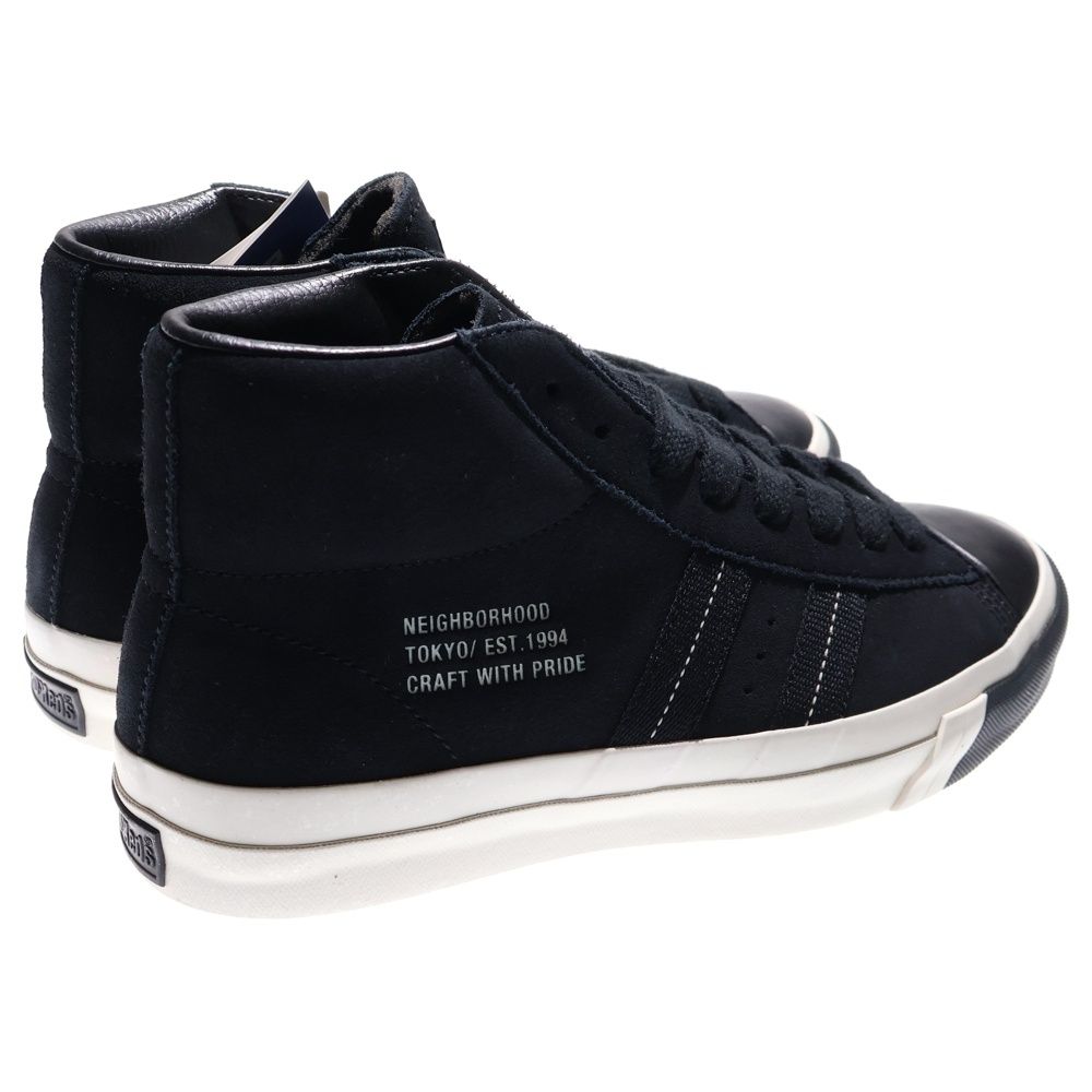 ネイバーフッド 25 AW PRO KEDZ ROYAL PLUS SUEDE HI プロケッズ ロイヤルプラス スエード ハイカットスニーカー ブラック スニーカー 靴