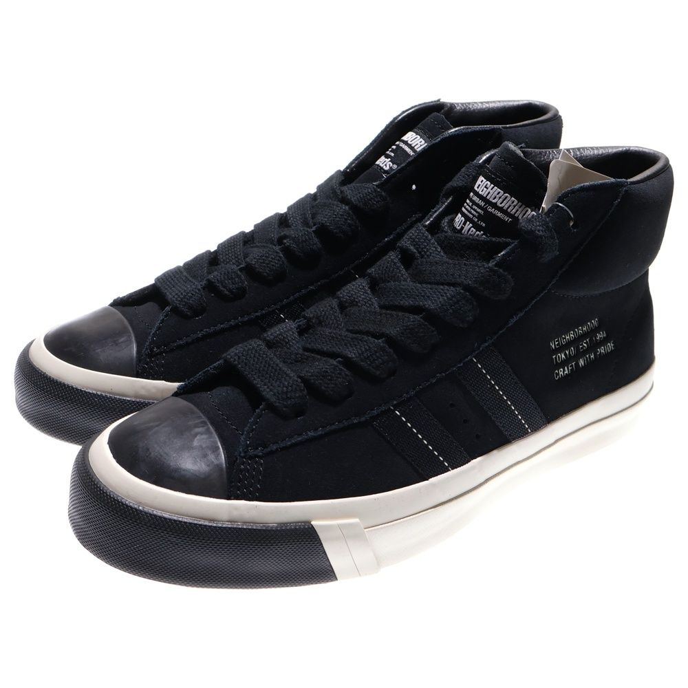 ネイバーフッド 25 AW PRO KEDZ ROYAL PLUS SUEDE HI プロケッズ ロイヤルプラス スエード ハイカットスニーカー ブラック