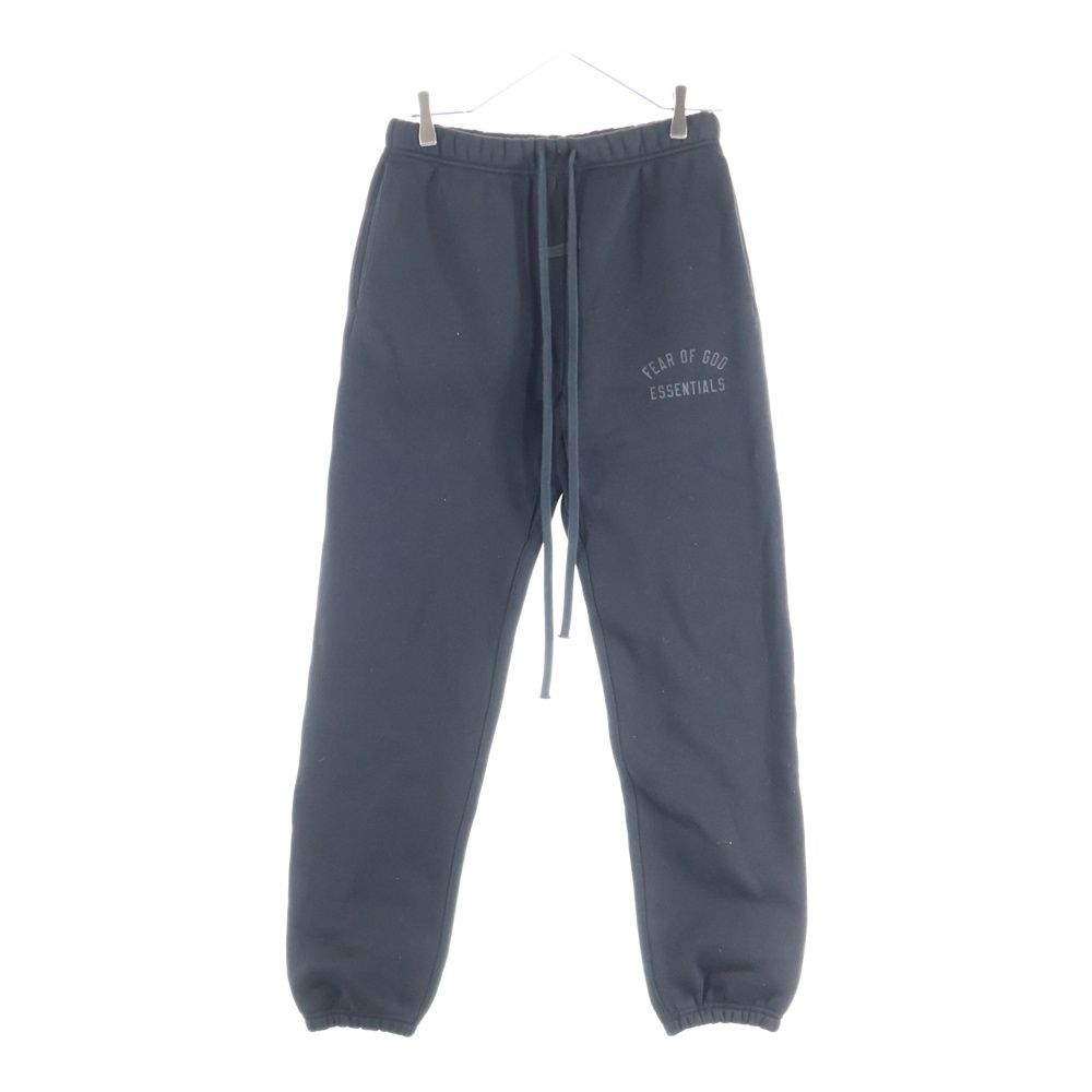 FEAR OF GOD ESSENTIALS フィアオブゴッド エッセンシャルズ ロゴプリント スウェット ジョガーロング パンツ ブラック