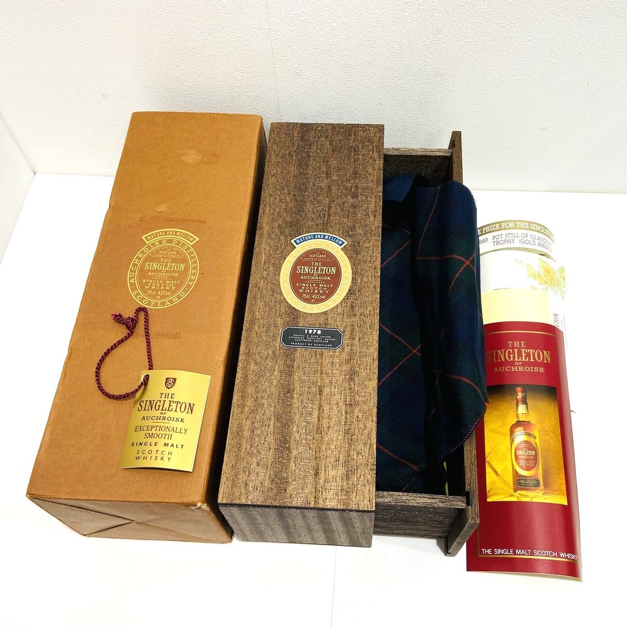 L*M様 SIMGLETON スコッチウイスキー　1978 750ml 43% ザ・シングルトン 1978年 43% 750ml 箱付古酒 - メルカリ