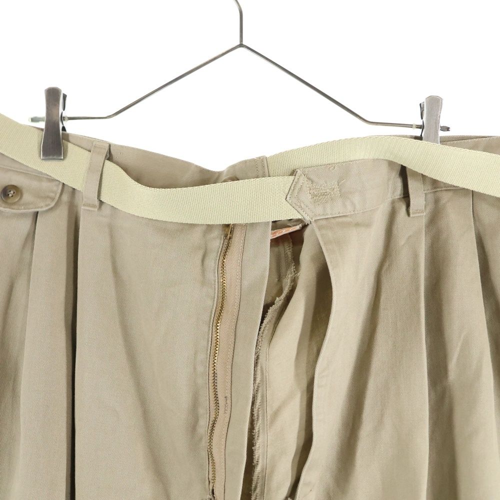 【あさり】　※確約品　メゾンエウレカ リメイクチノパンツベージュS あさり様専用】 ※確約品 メゾンエウレカ リメイクチノパンツベージュS