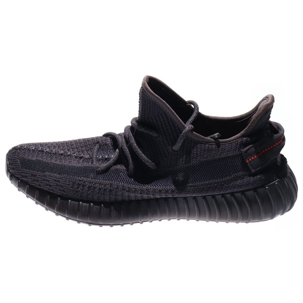 adidas アディダス YEEZY BOOST 350 V 2 BLACK イージーブースト ローカットスニーカー ブラック US 9.5 27.5 cm FU 9006