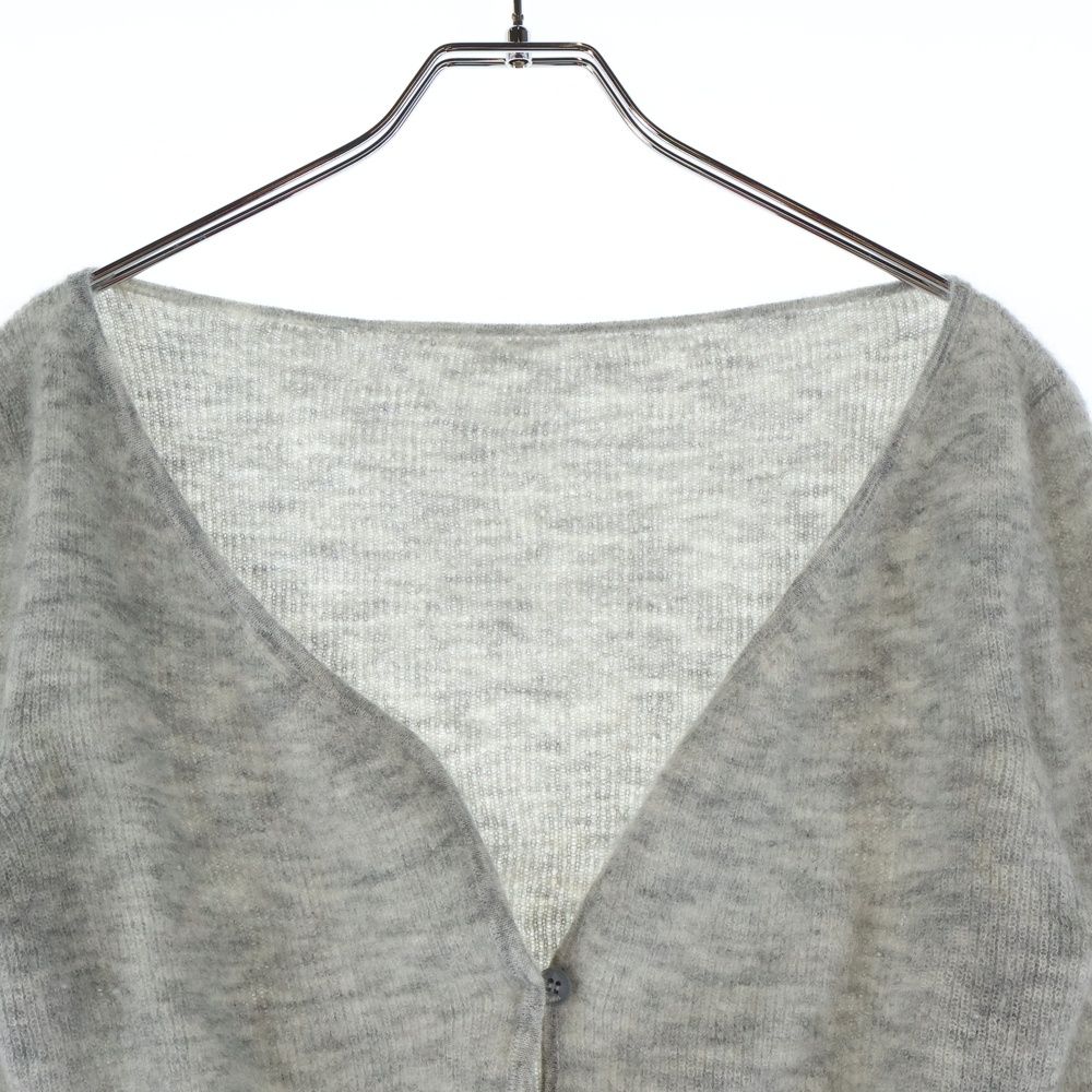 JACQUEMUS (ジャックムス) モヘア Vネック クロップド カーディガン