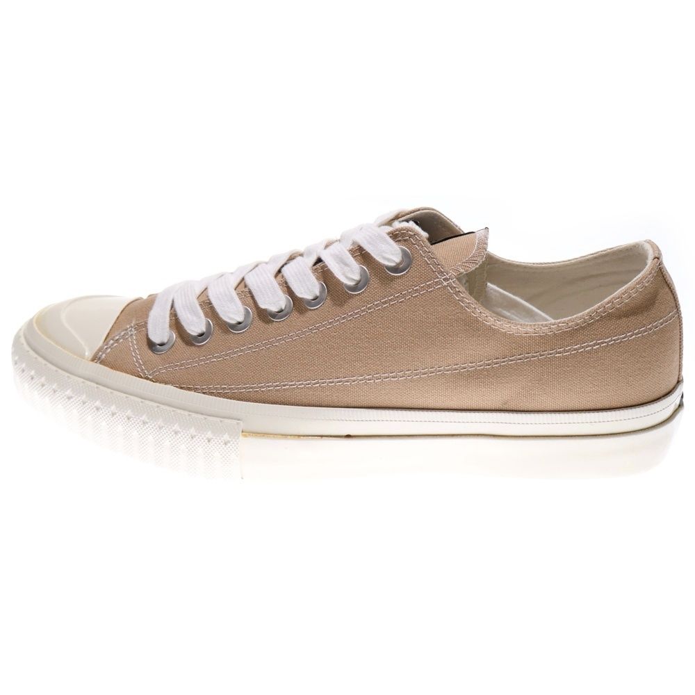Y s for men ワイズフォーメン 24 SS COTTON CANVAS LOW TOP コットン キャンバス生地 レースアップ ロースニーカー ブラウン MS E 02 061 1 05