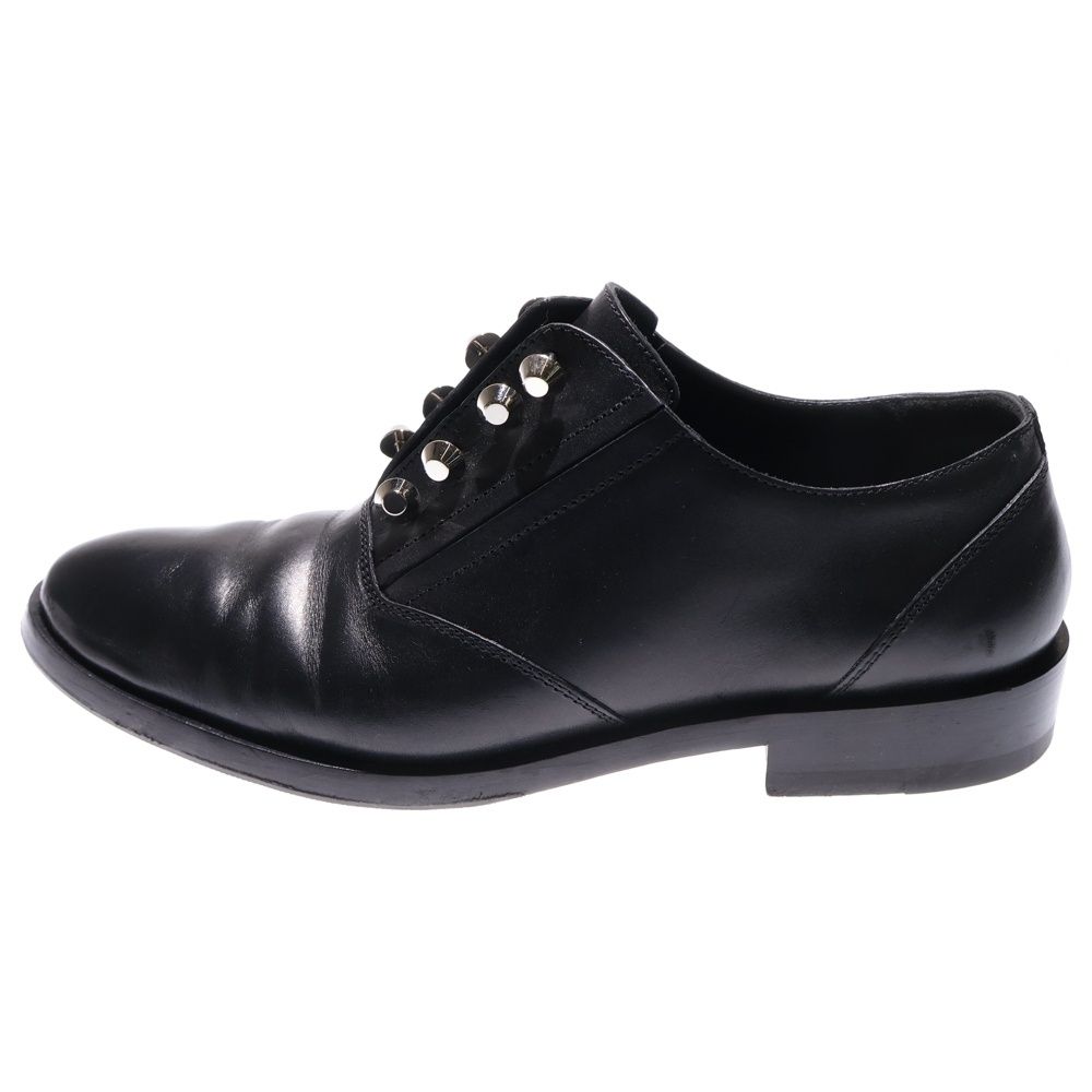 BALENCIAGA バレンシアガ シルバースタッズ レザードレスシューズ レディース ブラック 357843