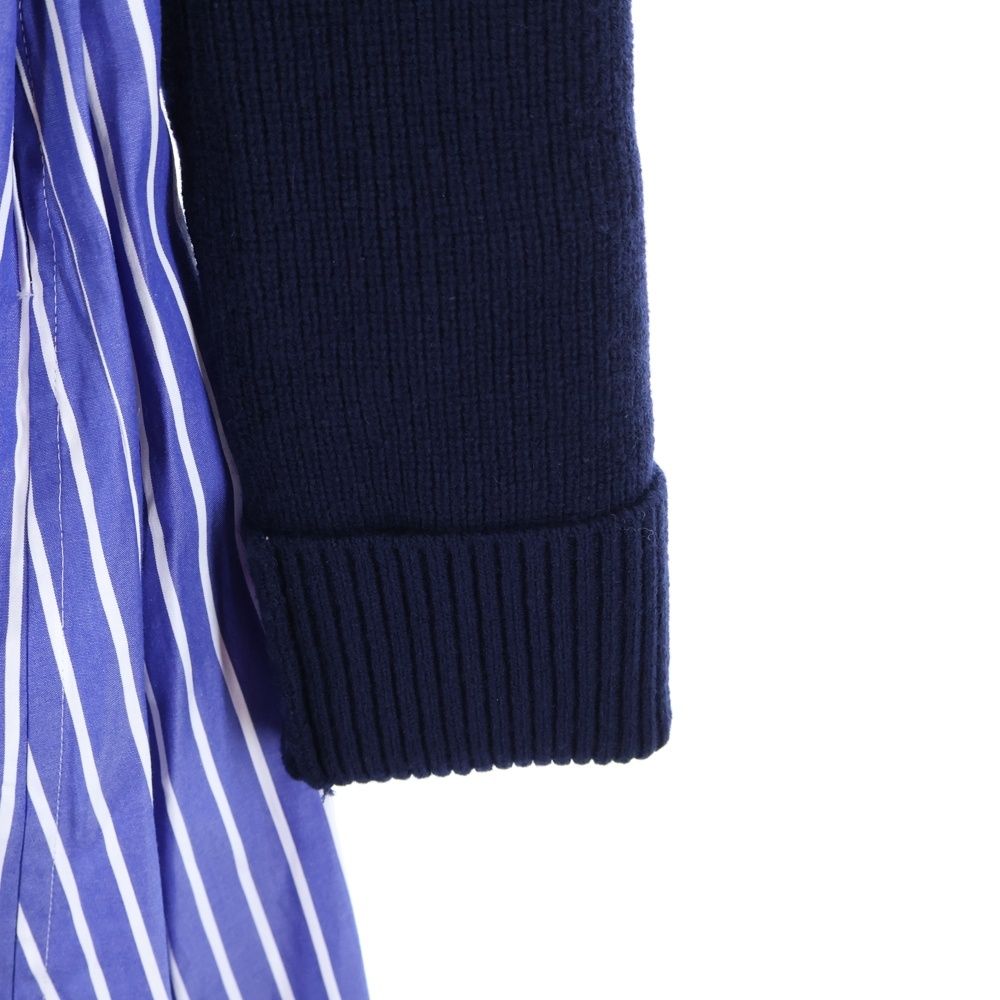 Sacai (サカイ) 21AW ウールニット カーディガン ドッキング