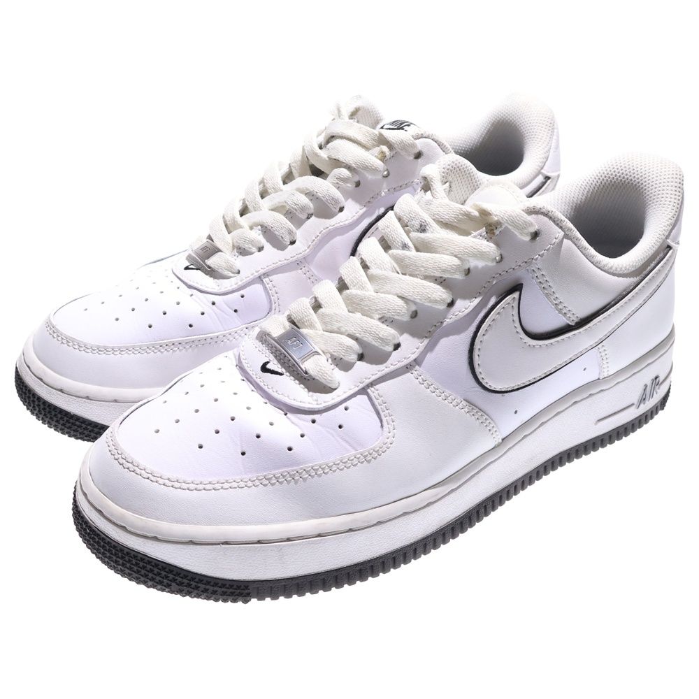 NIKE ナイキ AIR FORCE 1 LOW エアフォース1 ローカットスニーカー ホワイト ブラック US 9 27 cm DV 0788-103