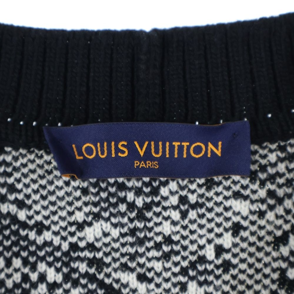 LOUIS VUITTON (ルイヴィトン) 23SS シスルジャガード 総柄 ウール
