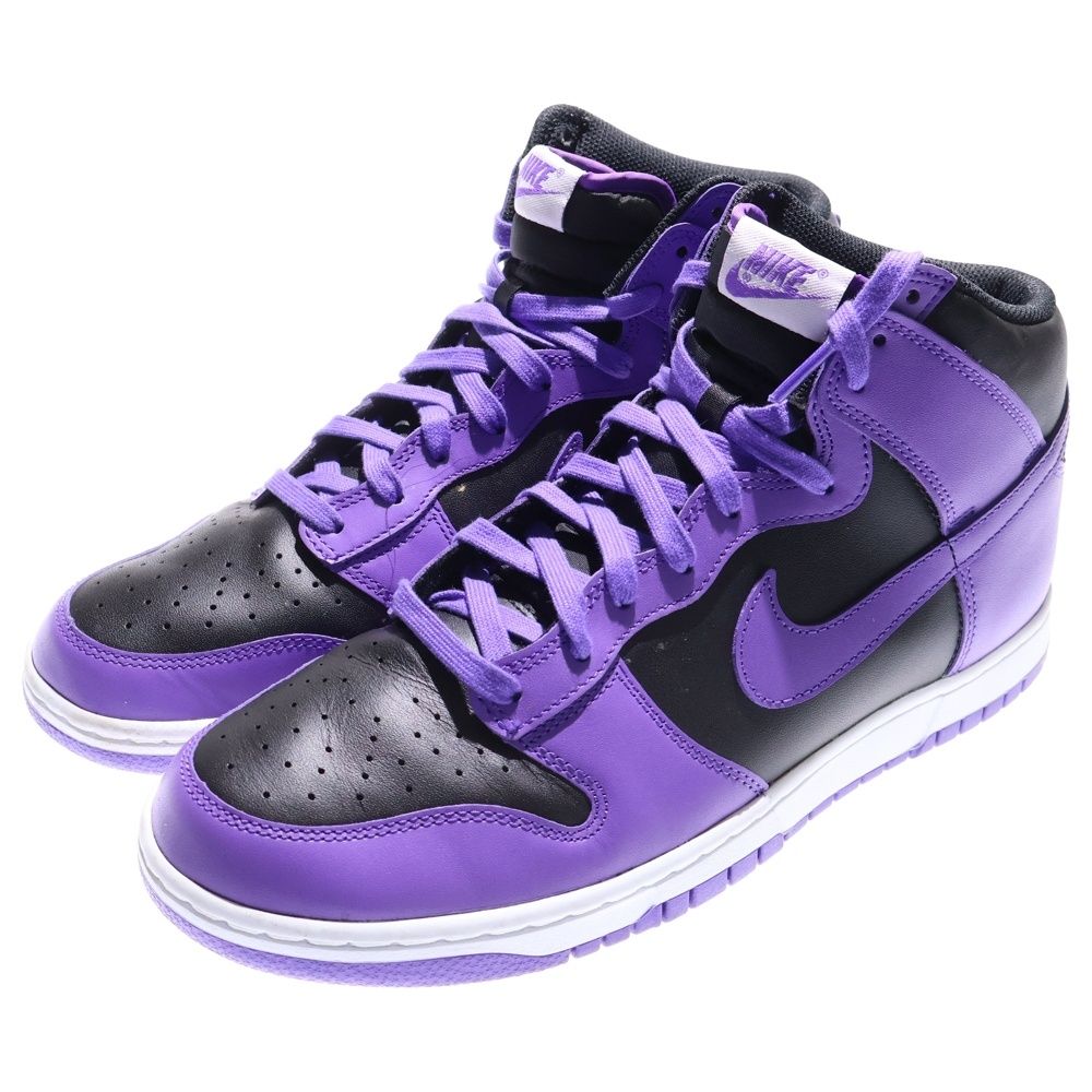 Nike ブラック/パープル ハイカットスニーカー NIKE (ナイキ) DUNK HIGH PSYCHIC PURPLE ダンク ハイ サイキック