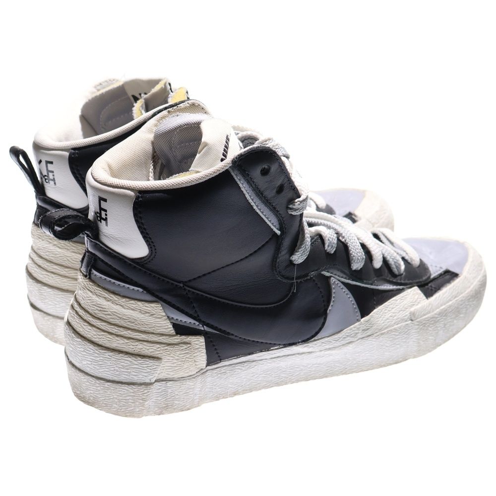  NIKE ナイキ Sacai BLAZER MID サカイ ブレーザーミッド ハイカットスニーカー ブラック US 10 5 28 cm BV 0072 002 スニーカー 靴