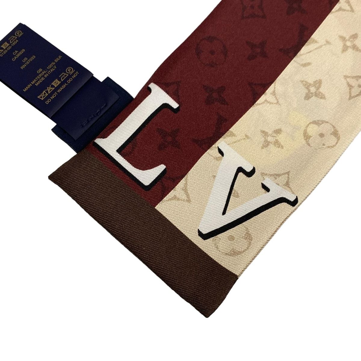ルイヴィトン スカーフ美品 バンドー・マイ LV トランク M96690