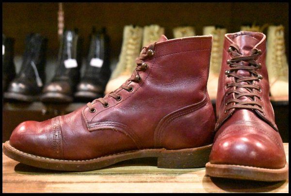 8.5D 良品 13年】レッドウィング 8012 アイアンレンジ マンソン