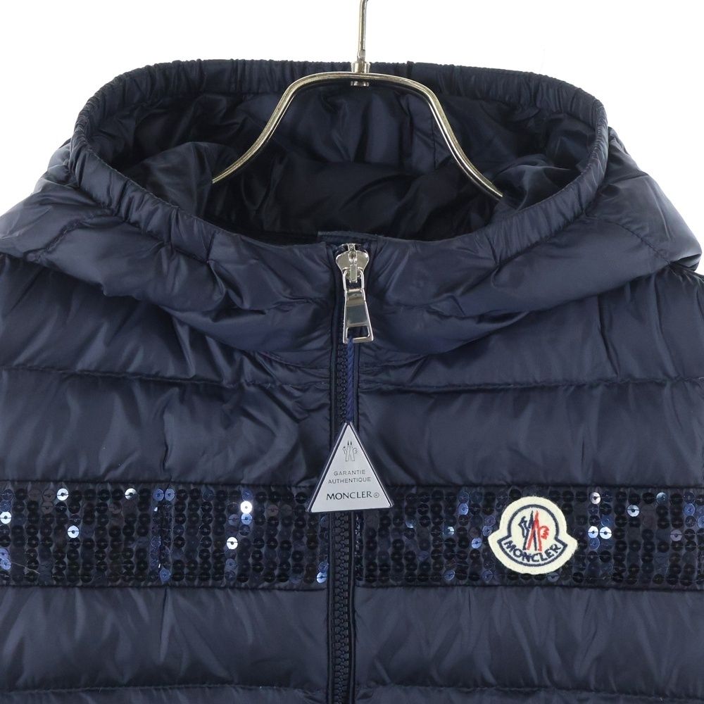 MONCLER モンクレール キッズ ワッペン付き フーデッド ダウン 