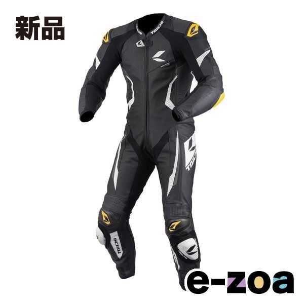 RS Taichi アールエスタイチ レーシングスーツ GP WRX R 307 ブラック ホワイト MWワイド 50 2530101