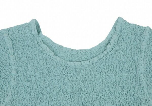 イッセイミヤケ ミーISSEY MIYAKE me 裾レースカリフラワーTシャツ