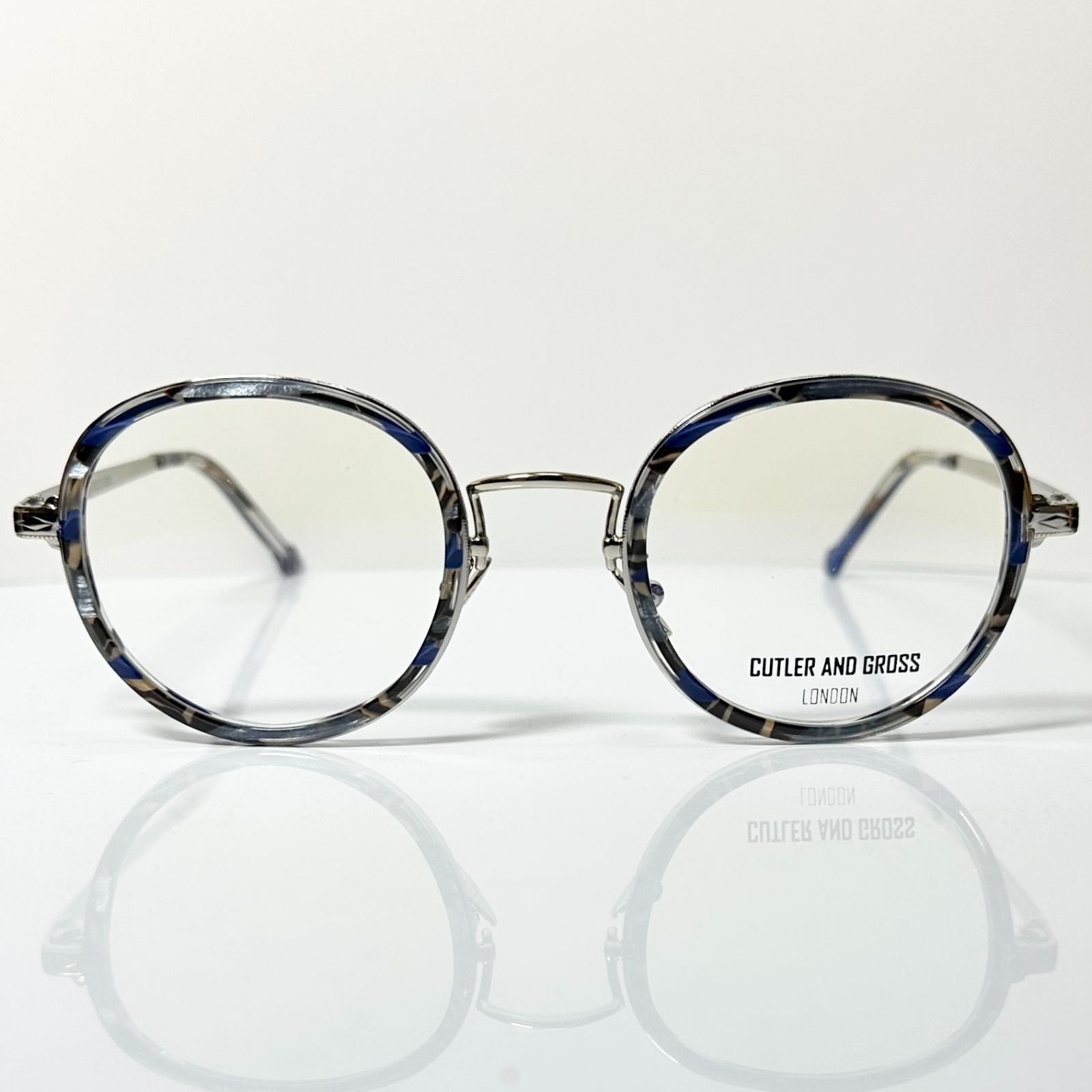 CUTLER AND GROSS M 1273 C 02 カトラー アンド グロス 英国ブランド メガネ ケース付き イタリア製