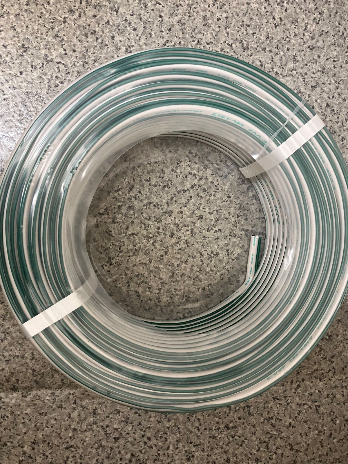 E-VVF セパレートタイプ .0 mm .6 mm黒白緑アイボリー1巻