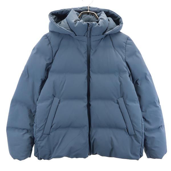 UNIQLO ユニクロ シームレス ダウンジャケット M ネイビー レディース