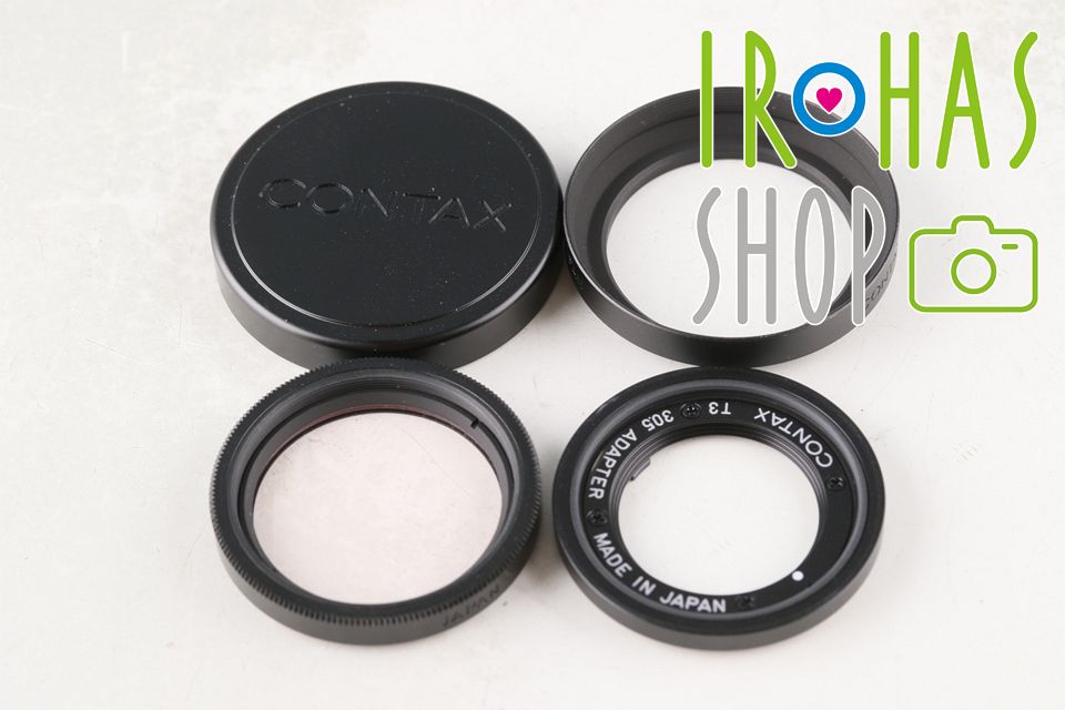 CONTAX TVSII Metal Hood Cap 30.5|1 A MC Filter T 3 Adapter 61928 F 2