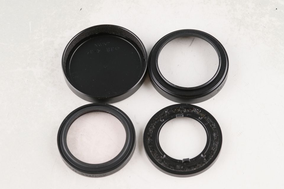 CONTAX TVSII Metal Hood Cap 30 5 1 A MC Filter T 3 Adapter 61928 F 2