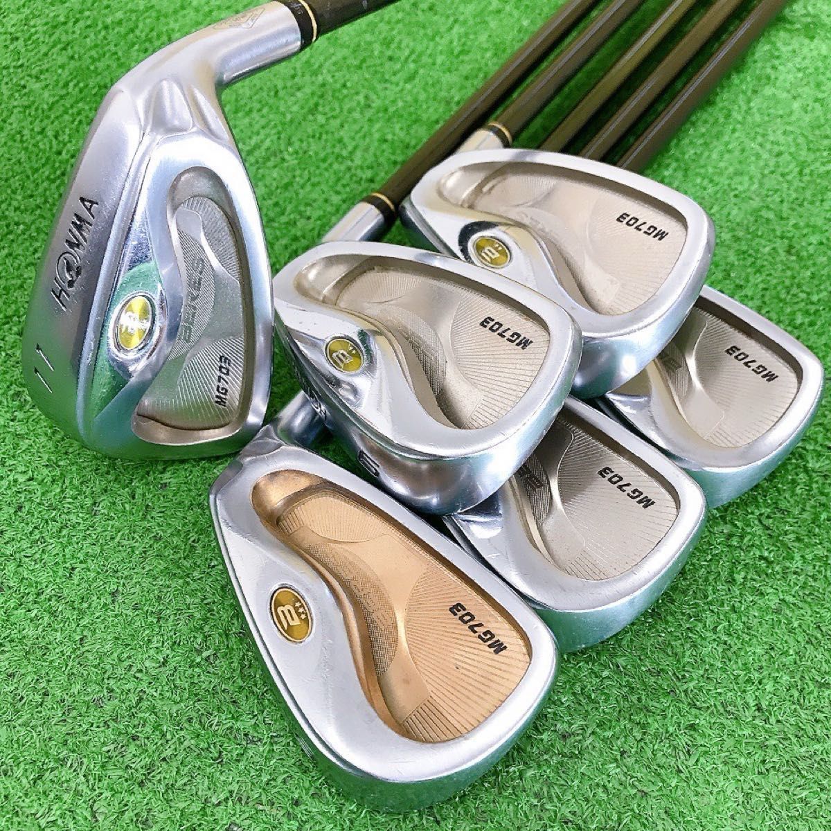 ツ19ホンマ BERES MG703 6本アイアンセット HONMA ベレス 純正本間