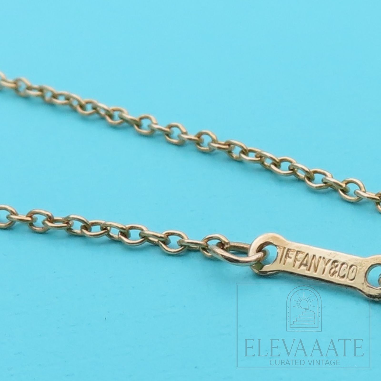 極希少 美品 Tiffany&Co. ティファニー ロング イエローゴールド