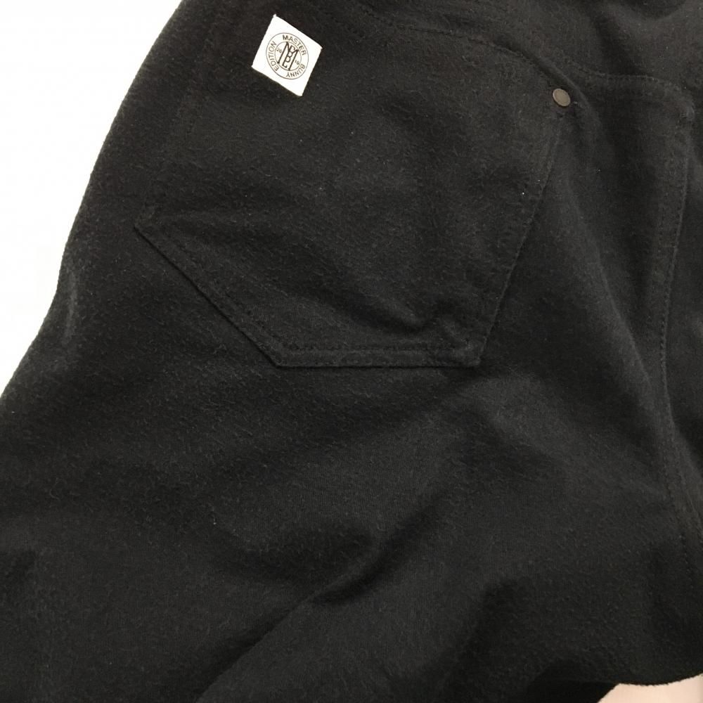 パーリーゲイツ パンツ 黒 ストレッチ 表微起毛 メンズ 6(XL) ゴルフ