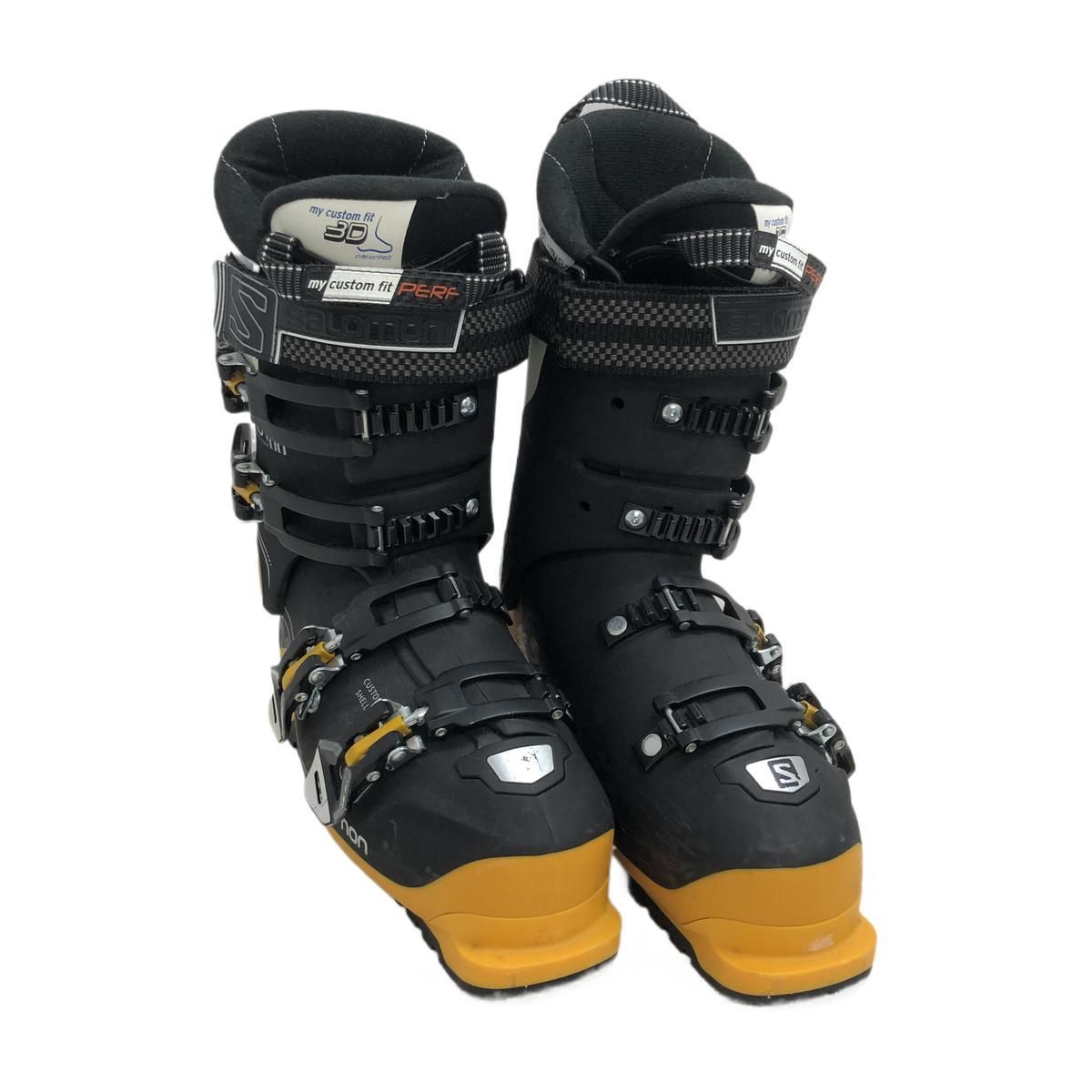 スキーブーツ 25.5cm SALOMON サロモン X-PRO 100 Black/Safran/White