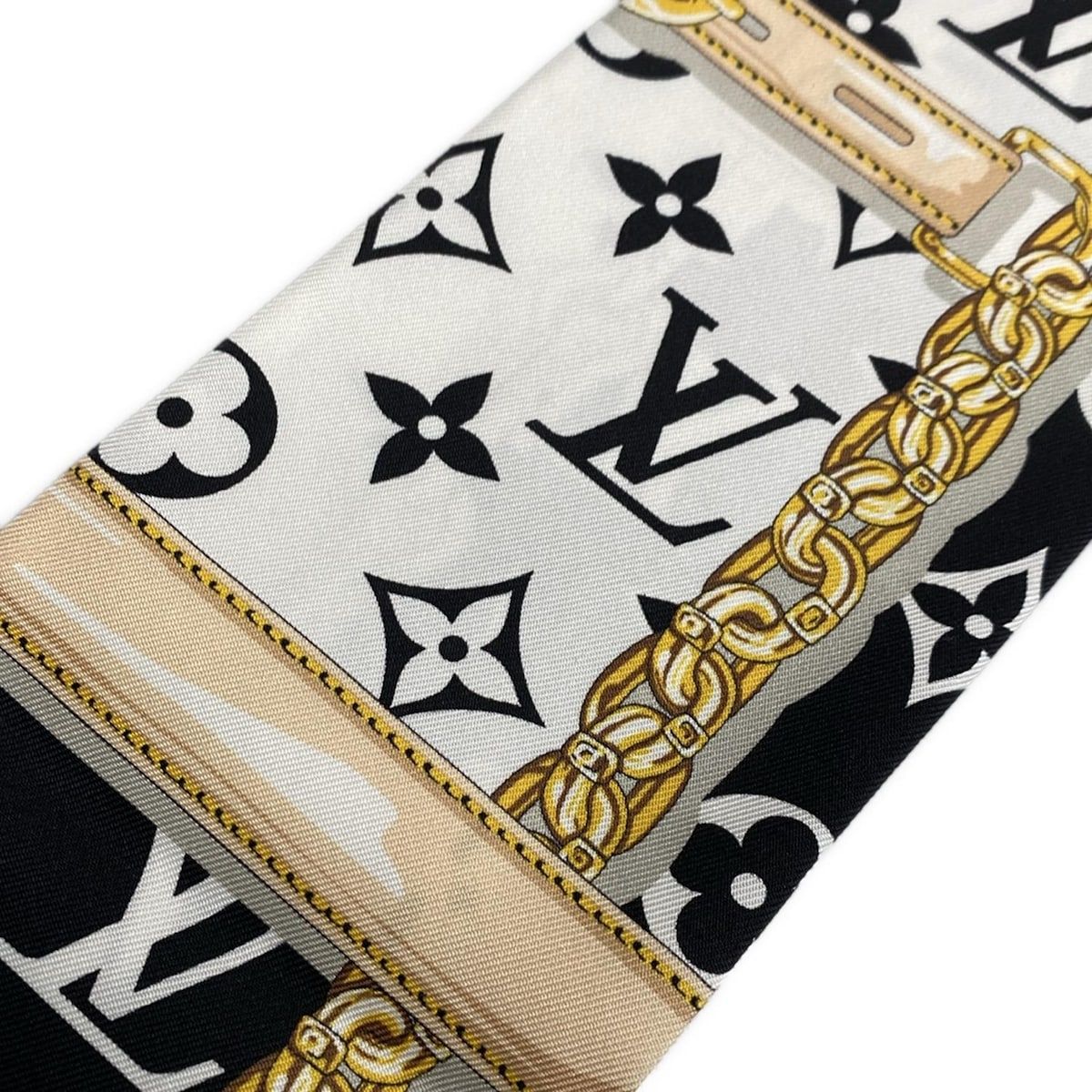 ち*認様 【メルカリ便】Louis Vuitton モノグラム リボンスカーフ LOUIS VUITTON(ルイヴィトン) スカーフ美品 バンドーモノグラム