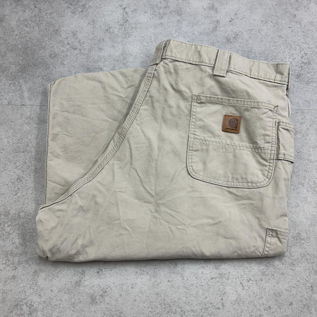 Carhartt カーハート ペインターパンツ ビッグサイズ 古着 ベージュ