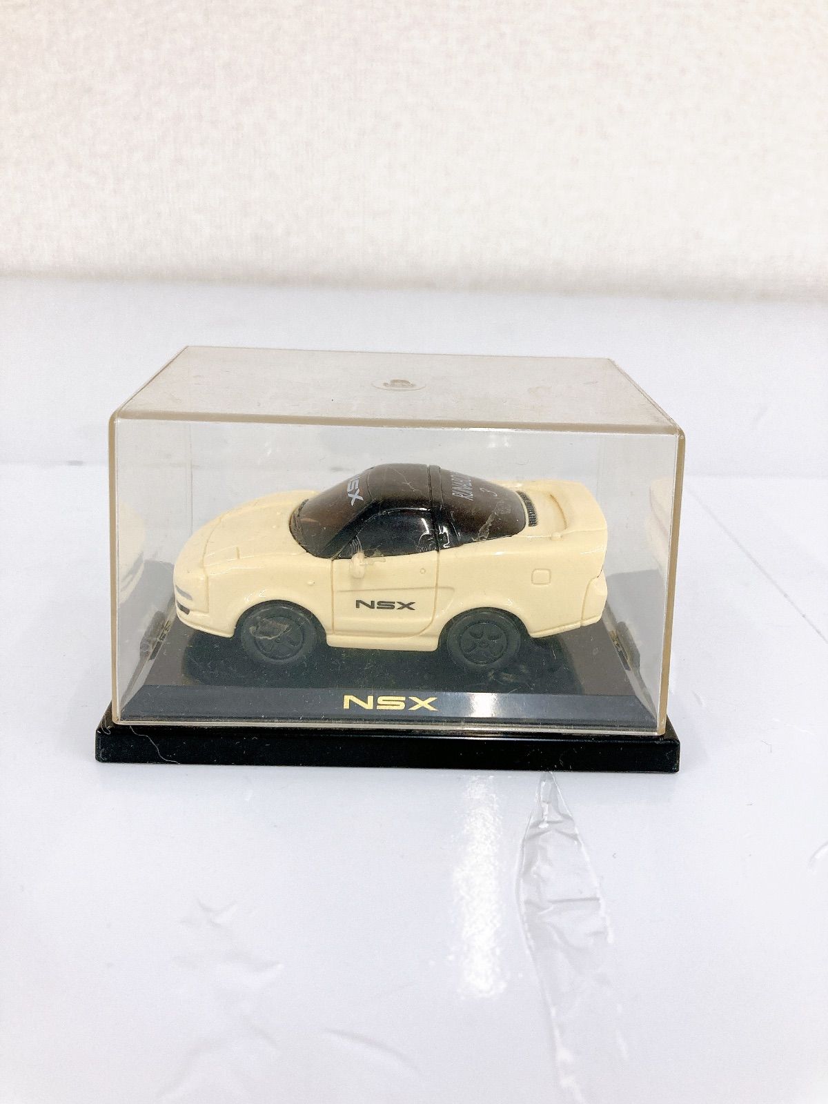 ○2 ミニカー セット NSX RUNABOUT 3 クリーム色 UCC 日産 ワークス