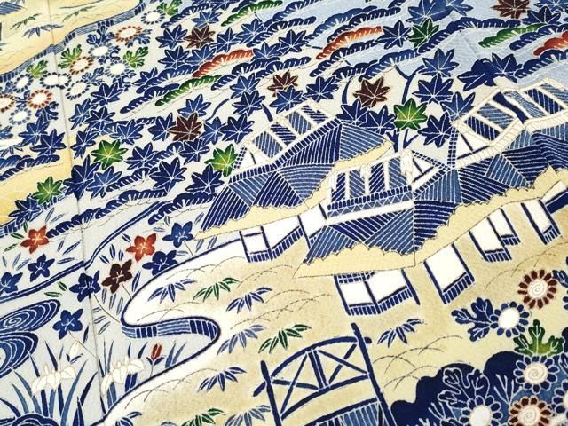 浦野理一 金彩友禅