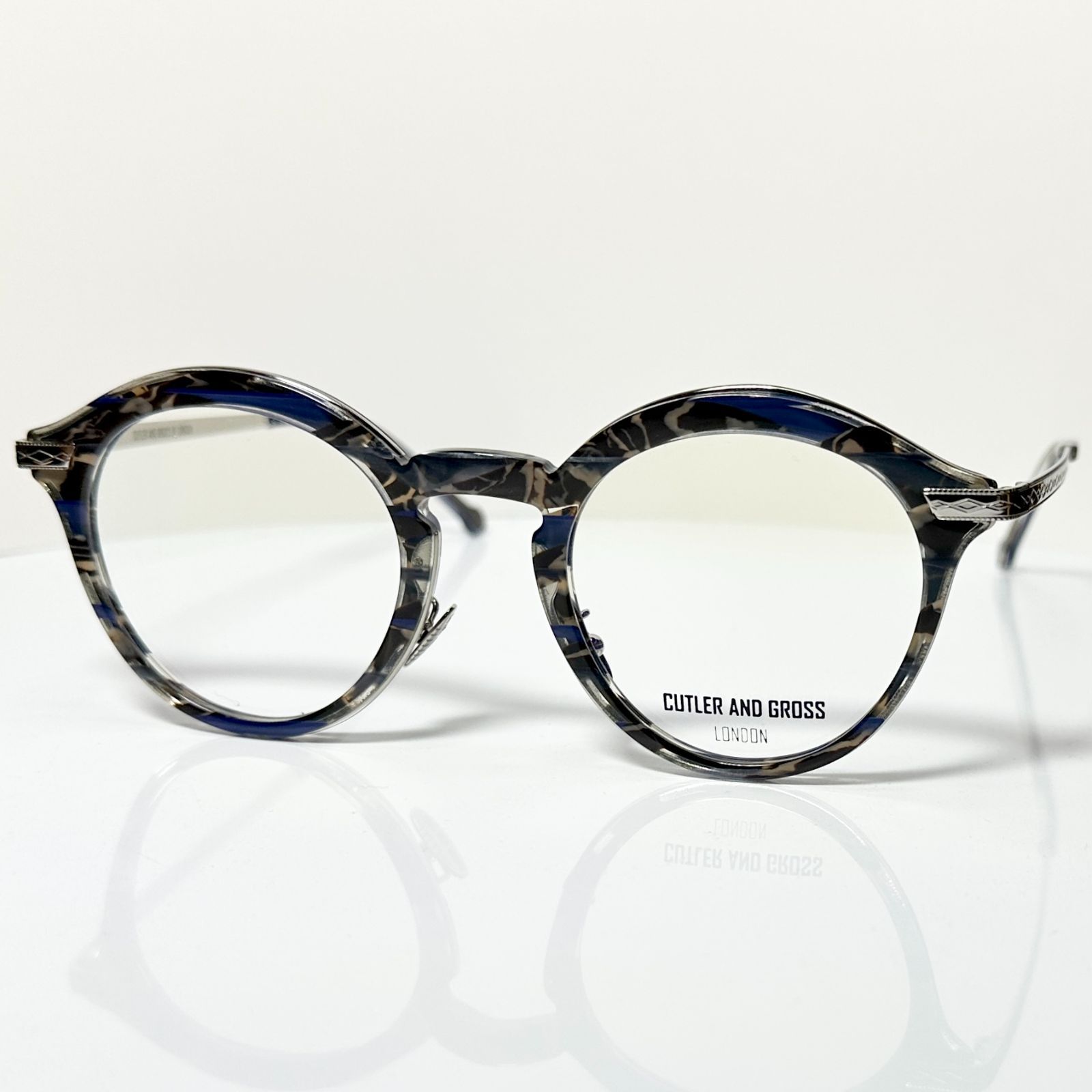 CUTLER AND GROSS M 1278 カトラー アンド グロス 英国ブランド メガネ ケース付き イタリア製