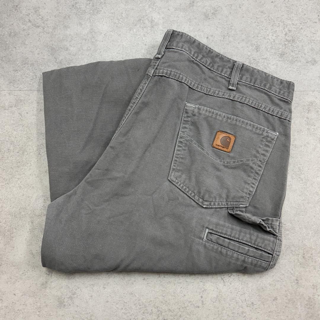 カーハート ダックペインターパンツ 古着 CHR チャコールグレー W38