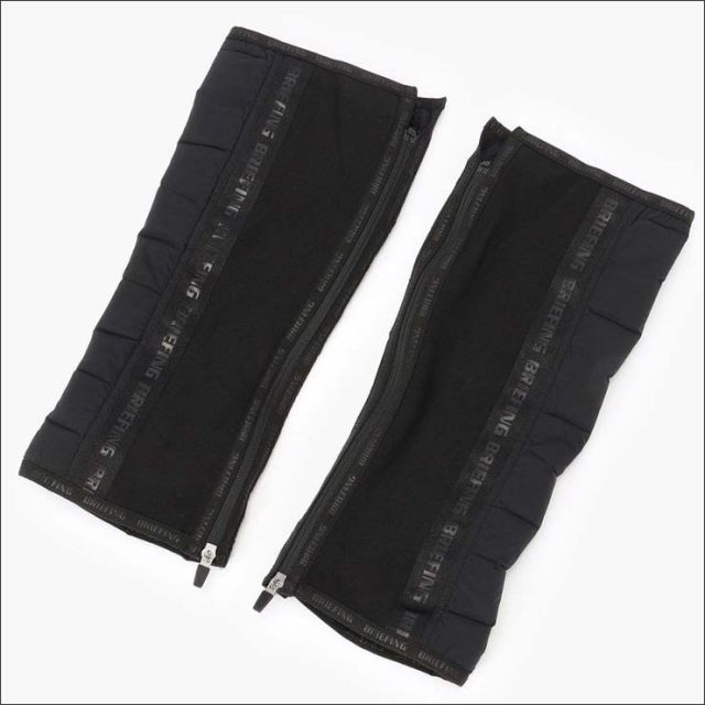 ブリーフィングレディースハイブリッドダウンレッグウォーマーブラック WOMEN'S HYBRID DOWN LEG WARMER（ウィメンズハイブリッドダウンレッグ